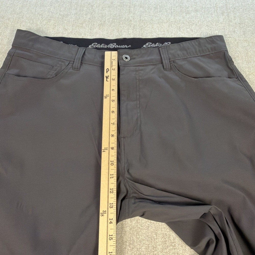 Eddie Bauer Pants Mens 40x32 Outdoor Hiking Stretch Nylon 5-Pocket Casual Gray - Picture 6 of 14